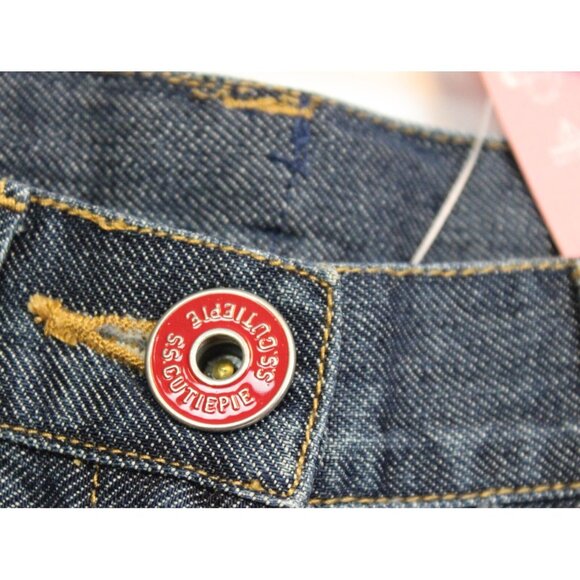 2007 Gymboree Bon Voyage Denim Jeans sz 12 Hearts Pockets Sailor Nautical Beach - Picture 4 of 6